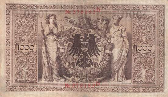 1000 Mark 1909 P/D ro.39